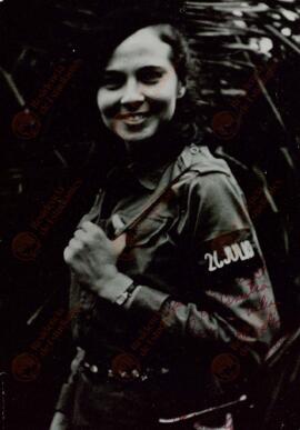 Espín de Castro, Vilma (1930-2007). Fotografiada por Sergei Smirnov. La Habana, c. 1970 (Sra. de Castro, Raúl)