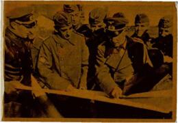 Tres postales fotográficas de la llamada "Cruzada europea contra el bolchevismo", División Azul, España, 1941-1942.