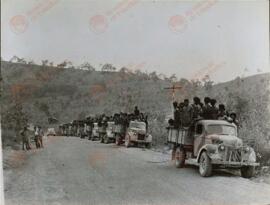 "Refuerzos norteamericanos llegan a Nueva Guinea"