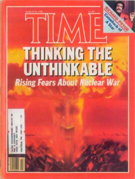 "Time", 29 de Marzo de 1982: "Pensando lo inconcebible: creciente temor sobre la guerra nuclear"