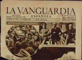 Periódico: "La Vanguardia". 1943