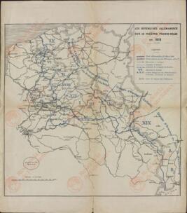 Plano de las Ofensivas Alemanas en el Frente Franco-Belga, 1918