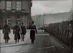 "Día de conmemoración a los héroes en Berlín. Karl Doenitz. 12 marzo 1944"