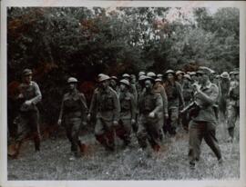 SS-PK Kriegsberichter Schulz: "A causa de la batalla con gran despliegue de material bélico II". Julio 1944