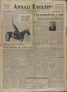 Anali Ravasini. "La guerra continua contra Gran Bretaña y continuará hasta la victoria". Roma, 25 Junio 1940