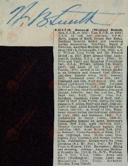 Smith, Walter Bedell